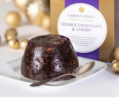 Double Chocolate & Cherry Christmas Pudding 454g