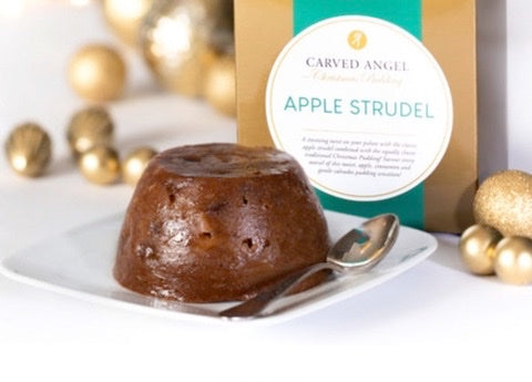 Apple Strudel Christmas Pudding 454g