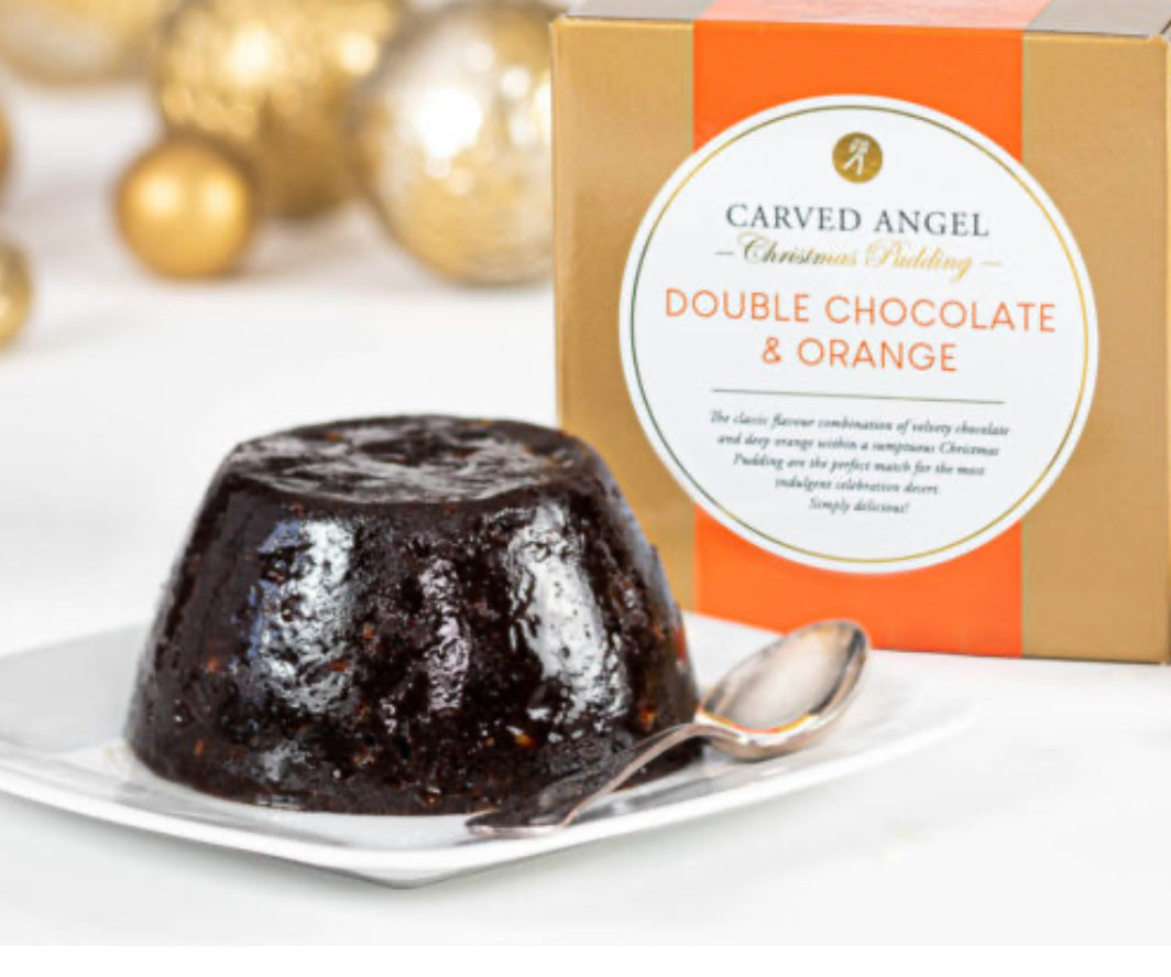 Double Chocolate & Orange Christmas Pudding 454g